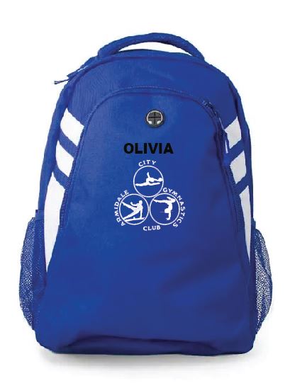 Armidale Gymnastics Club Backpack