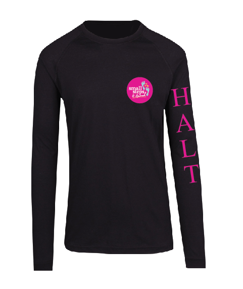 SS4H black long sleeve t-shirt