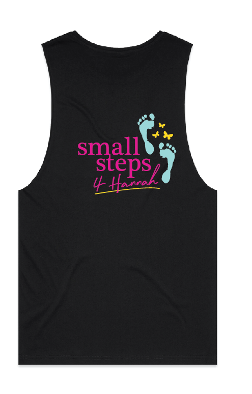 SS4H black tank singlet