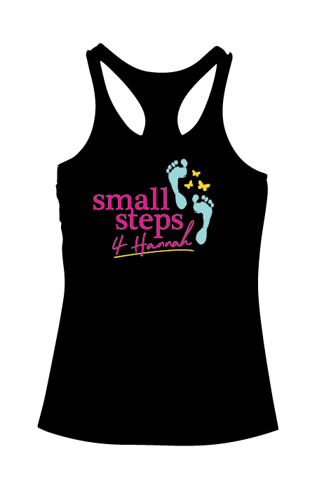 SS4H black T back singlet