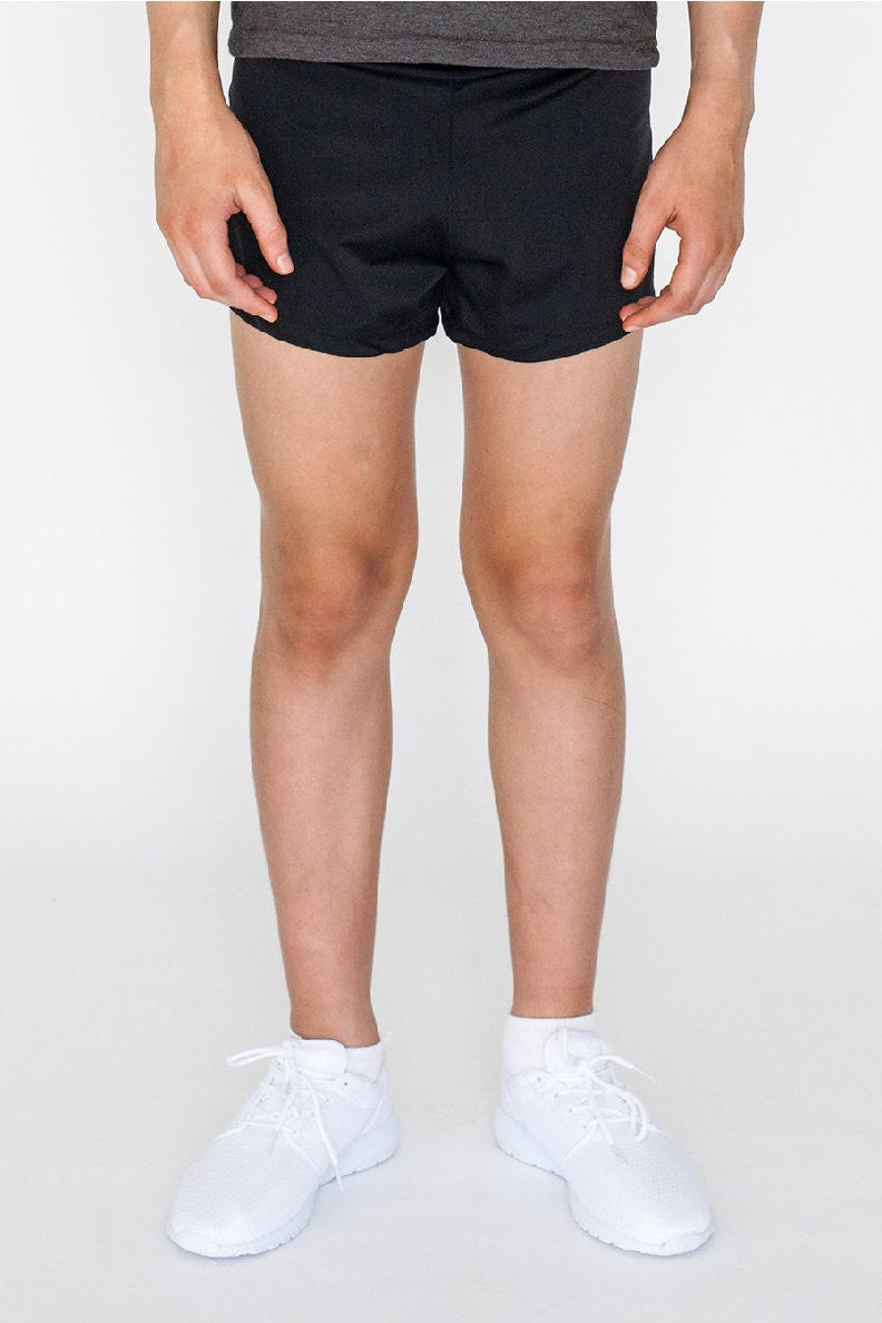 Boys Black Gymnastics Training Shorts