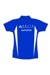 Delta Brisbane Gymnastics Blue Supporters Polo