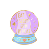 Eat Sleep Gym Repeat Pin