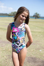 Graffiti Leotard- SALE