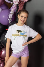 Mermaid Gymnast Tee Shirt