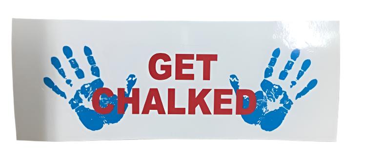 Sticker - Get Chalked