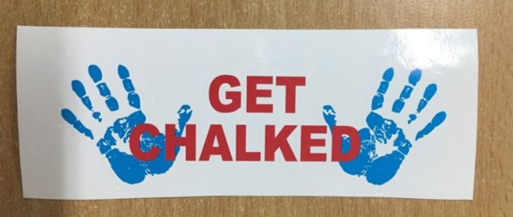 Sticker - Get Chalked