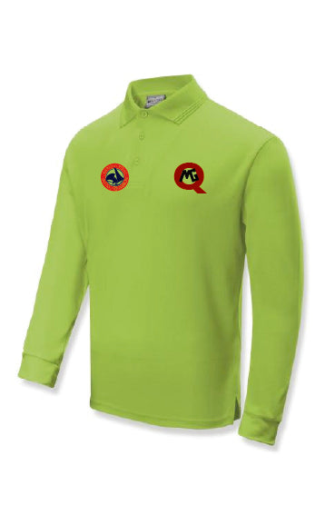 MG14 Long Sleeve Polo- DPSS