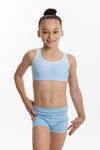 GMD Activewear Australia Sky Blue Gymnastics Shorts