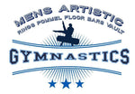 MAG -  Men's Artistic Gymnastics Tee- Grey