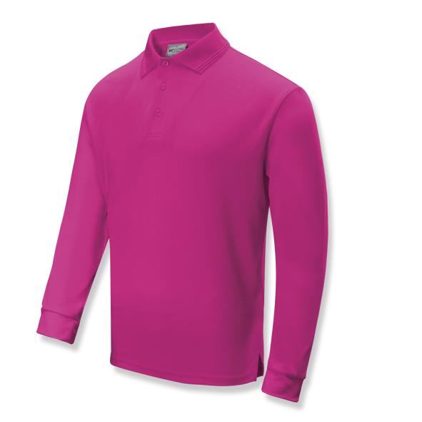 Sun Smart Long Sleeve Polo Shirt