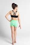 GMD Activewear Australia Lime Green Gymnastics Shorts