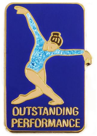 Outstanding Performance Award pin