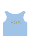 PGA Baby Blue Mystique Crop Top