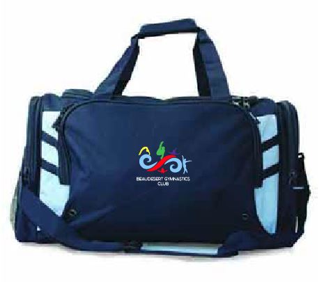 Beaudesert Gymnastics Club Sports Bag (name optional)