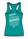 z2022 Gymfest -Teal Fitted Singlet