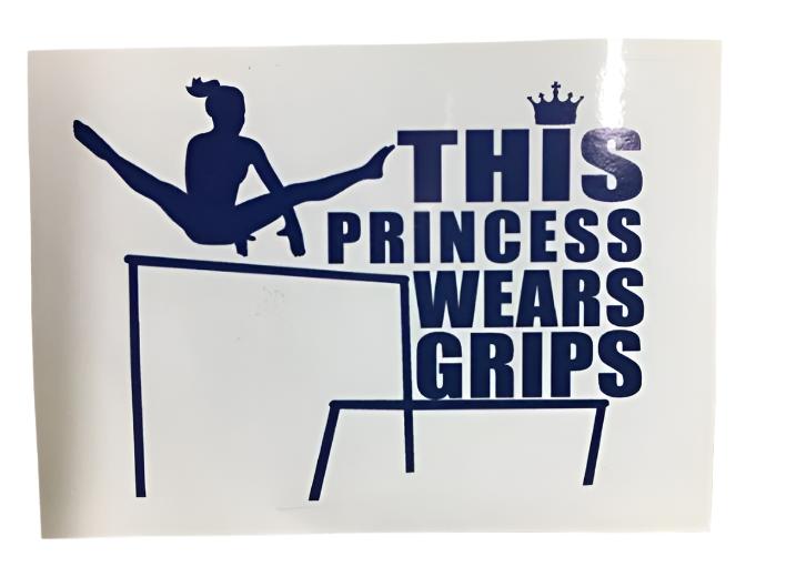 Sticker - This Princess wears grips