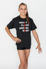 Woman's Gymnastics Tee Shirt 