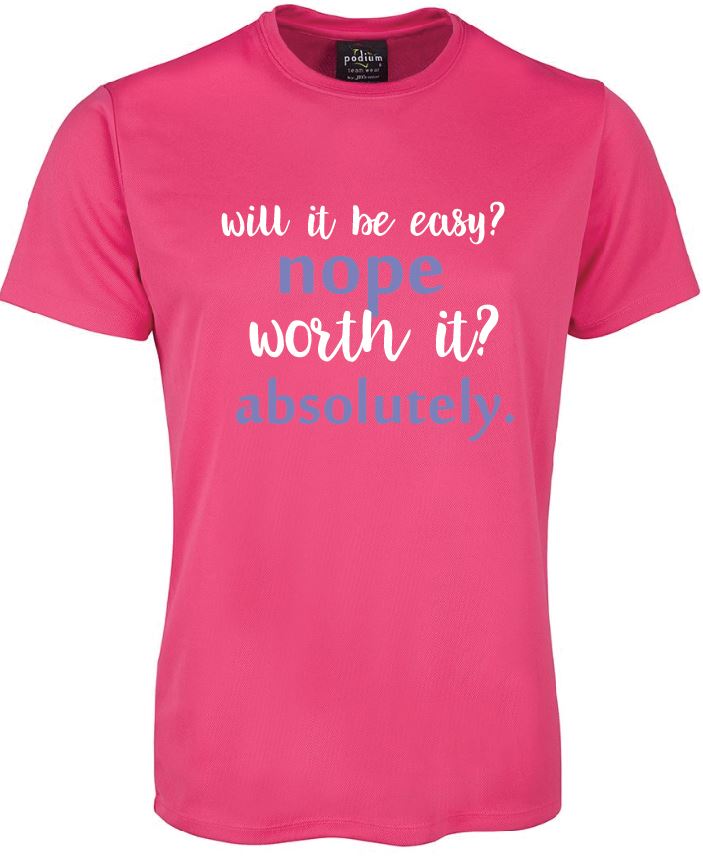 Inspirational Will It Be Easy Tee