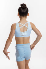 GMD Activewear Australia Sky Blue Gymnastics Shorts