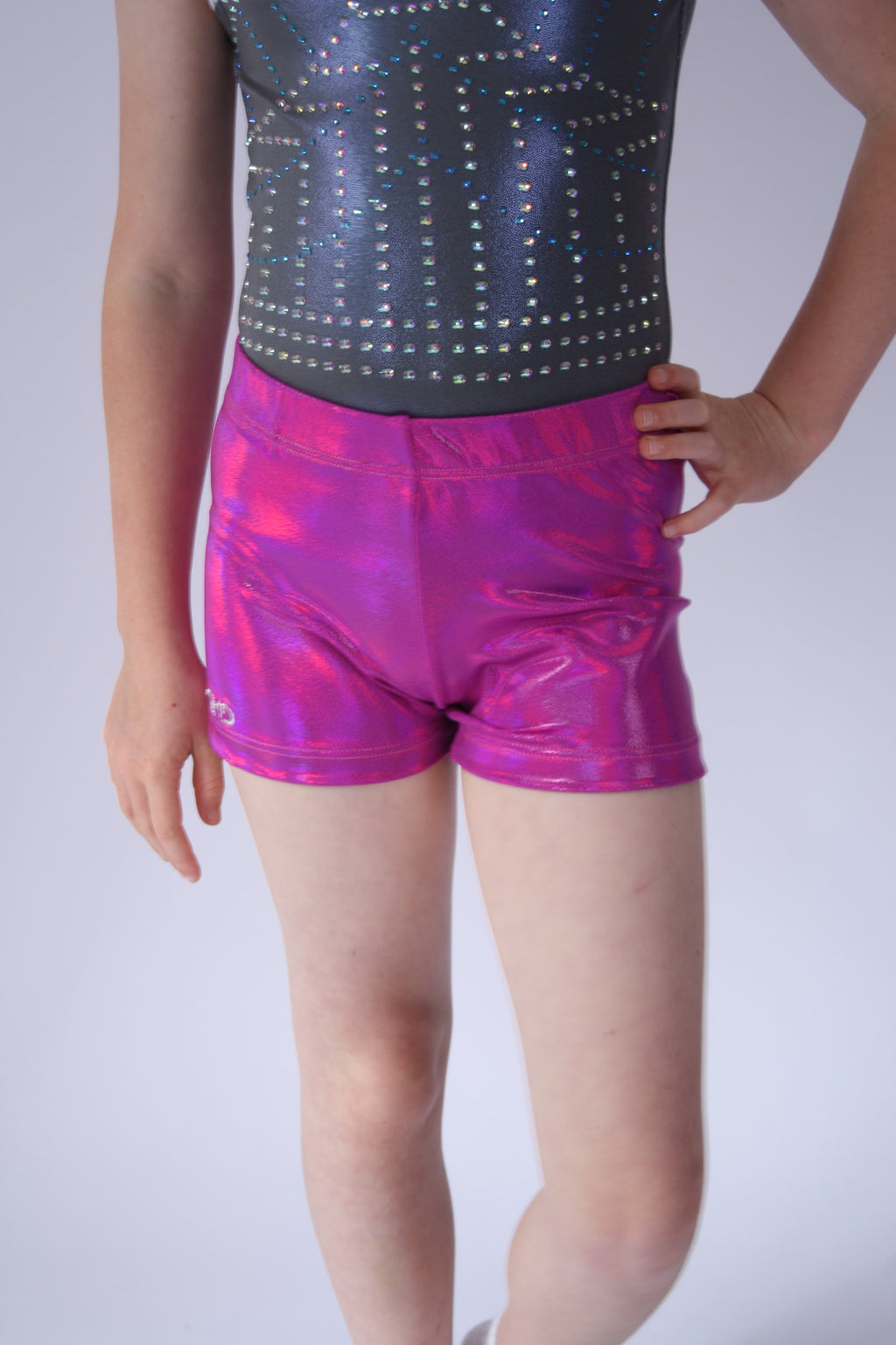 Magenta Holo Mystique Shorts – GMD Activewear Australia