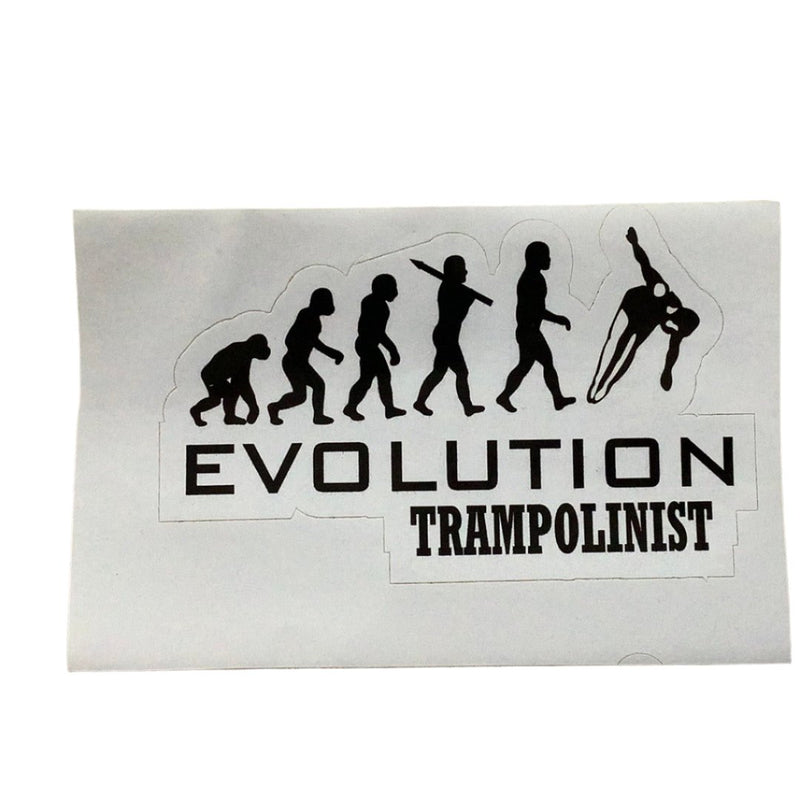 Sticker -  Evolution of a Trampolinist