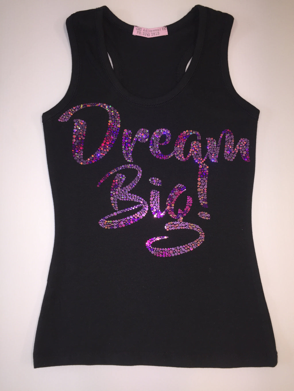 Dream Big Childrens Motivational Singlet Leotards Australia