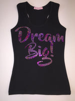 Dream Big Purple Sequin Singlet