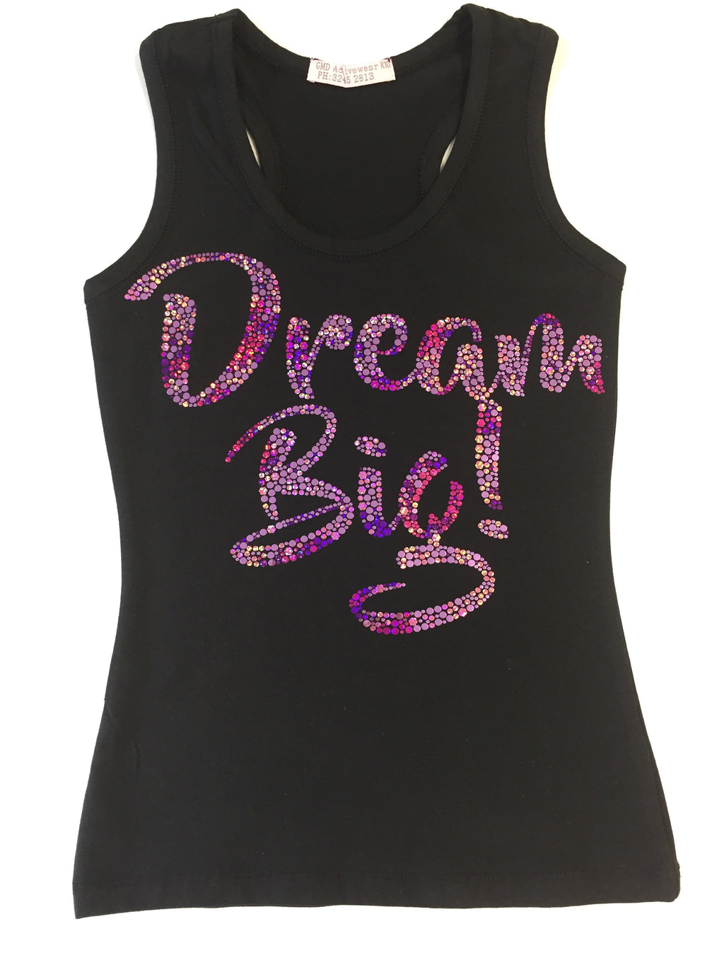 Dream Big Childrens Motivational Singlet Leotards Australia