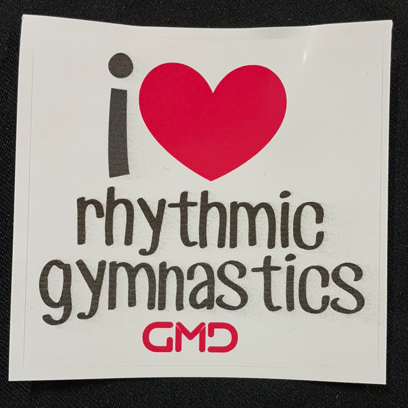 I HEART rhythmic- sticker