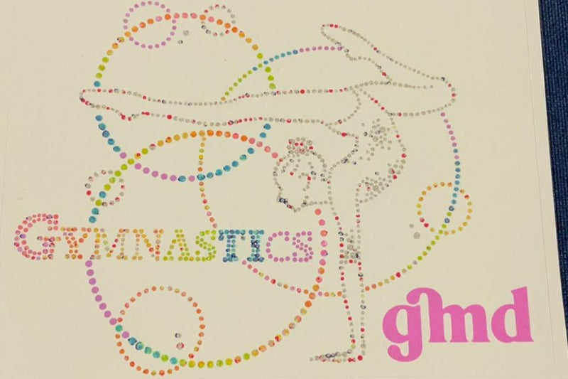 RG - rhythmic  gymnastics - World of hoops sticker