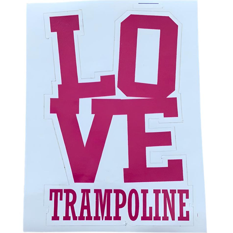 Sticker - LOVE Trampoline