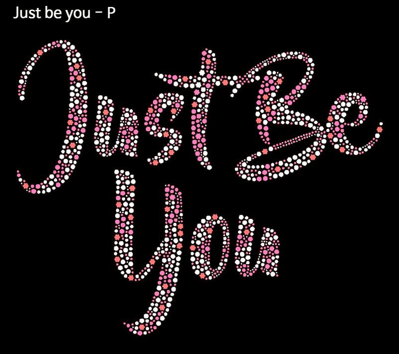 Just Be You Pink -Sequin Singlet